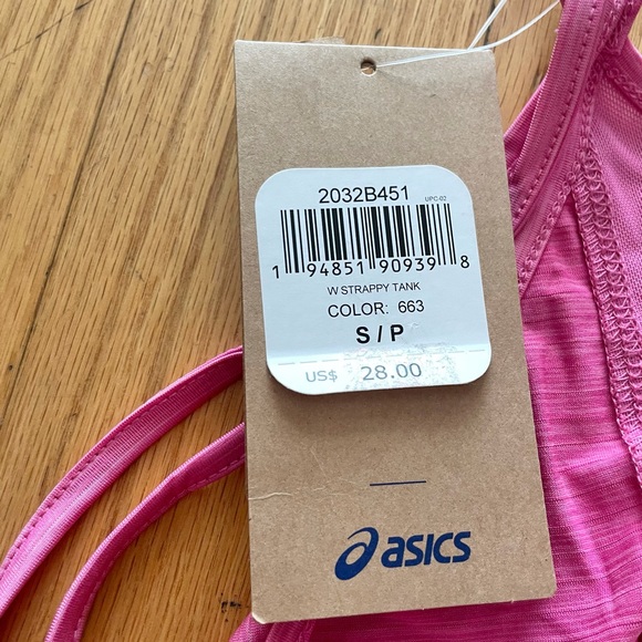 ASICS Pink Strappy Tank Top - Picture 13 of 14